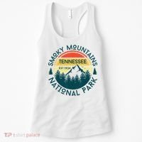 Great Smoky Mountains National Park Tennessee Outdoors Women's Tank Top thumb 0