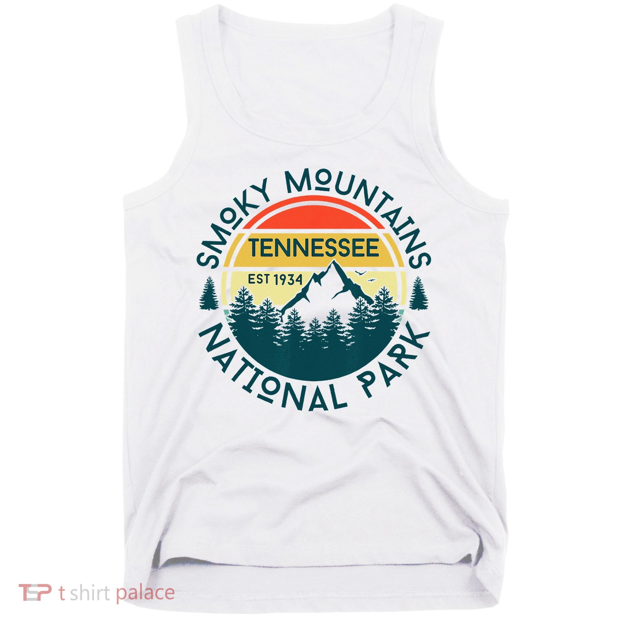 Great Smoky Mountains National Park Tennessee Outdoors Tank Top