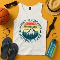 Great Smoky Mountains National Park Tennessee Outdoors Tank Top thumb 4