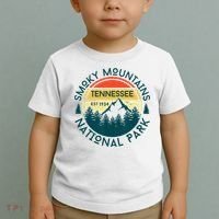 Great Smoky Mountains National Park Tennessee Outdoors Toddler T-Shirt thumb 2