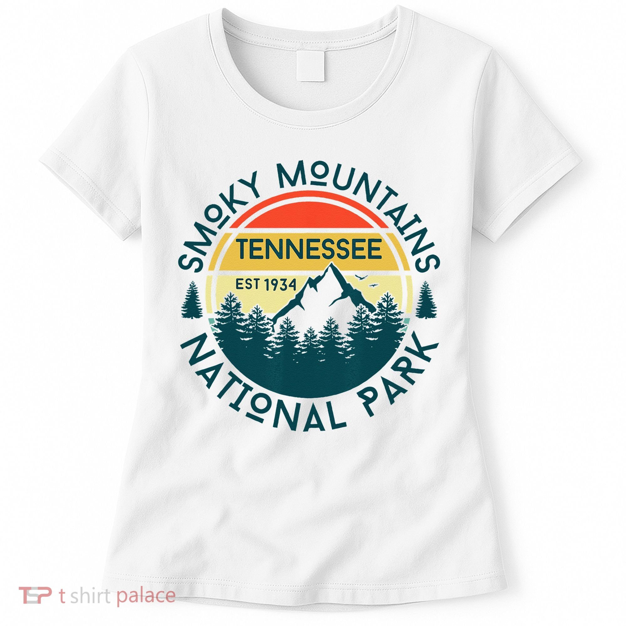 Great Smoky Mountains National Park Tennessee Outdoors Women's T-Shirt