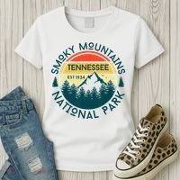 Great Smoky Mountains National Park Tennessee Outdoors Women's T-Shirt thumb 3