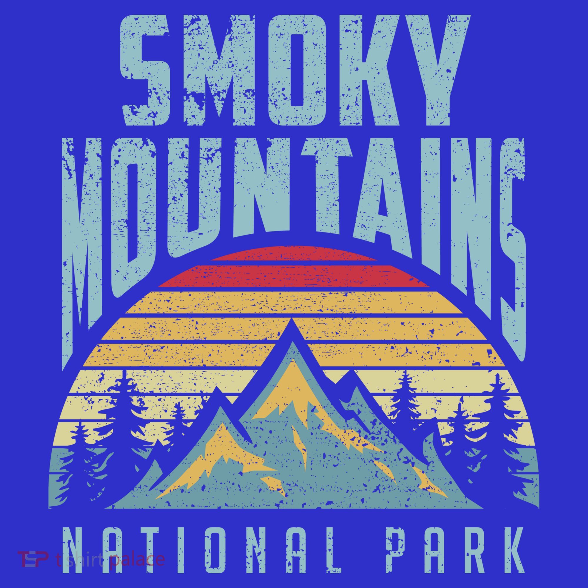 Great Smoky Mountains National Park Tennessee Retro Gift Sweatshirt