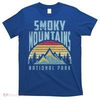 Great Smoky Mountains National Park Tennessee Retro Gift T-Shirt thumb 0