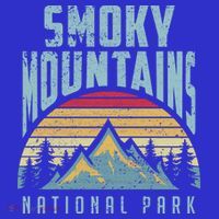 Great Smoky Mountains National Park Tennessee Retro Gift Women's Tank Top thumb 5