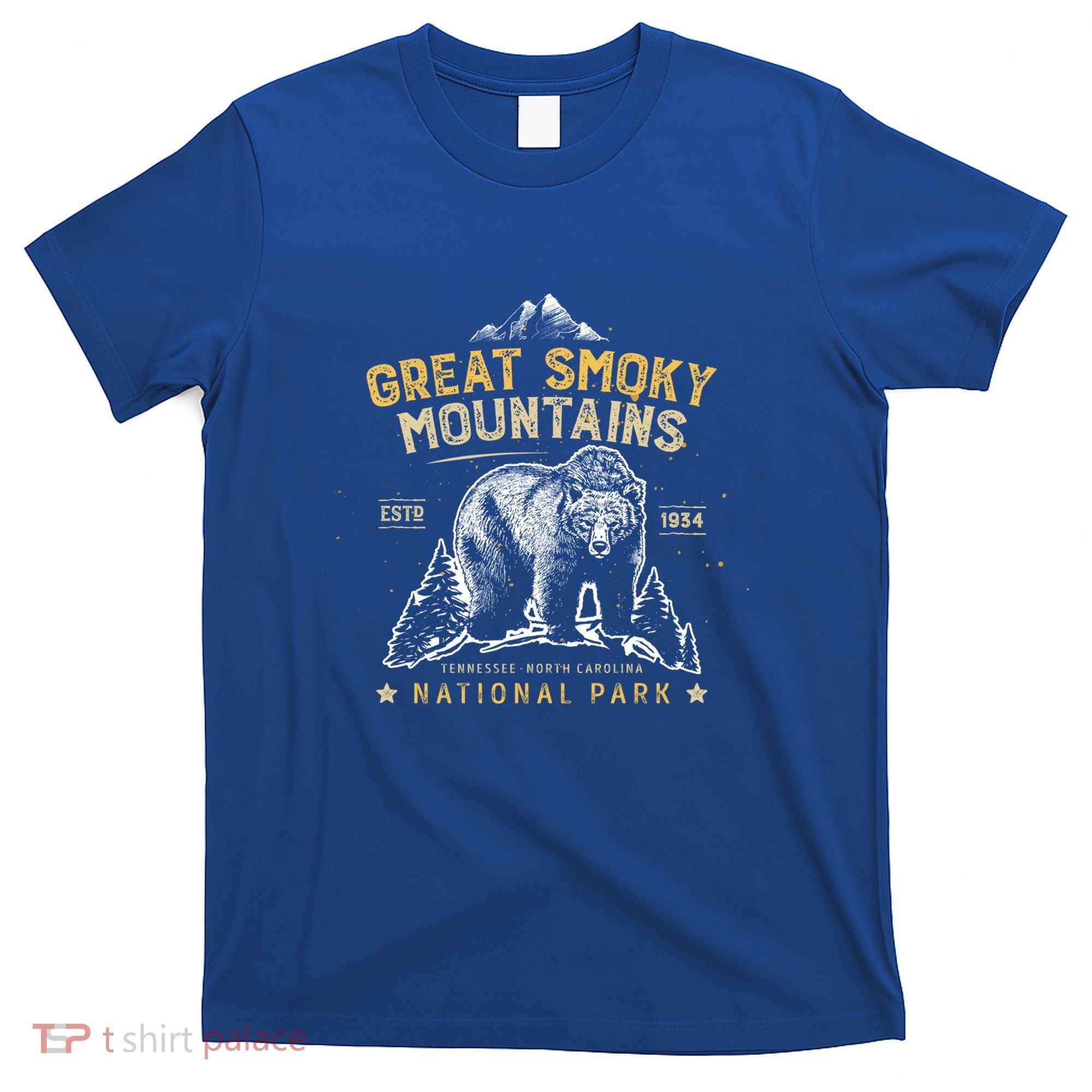 Great Smoky Mountains National Park Bear Vintage Gift T-Shirt