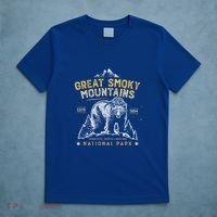 Great Smoky Mountains National Park Bear Vintage Gift T-Shirt thumb 5