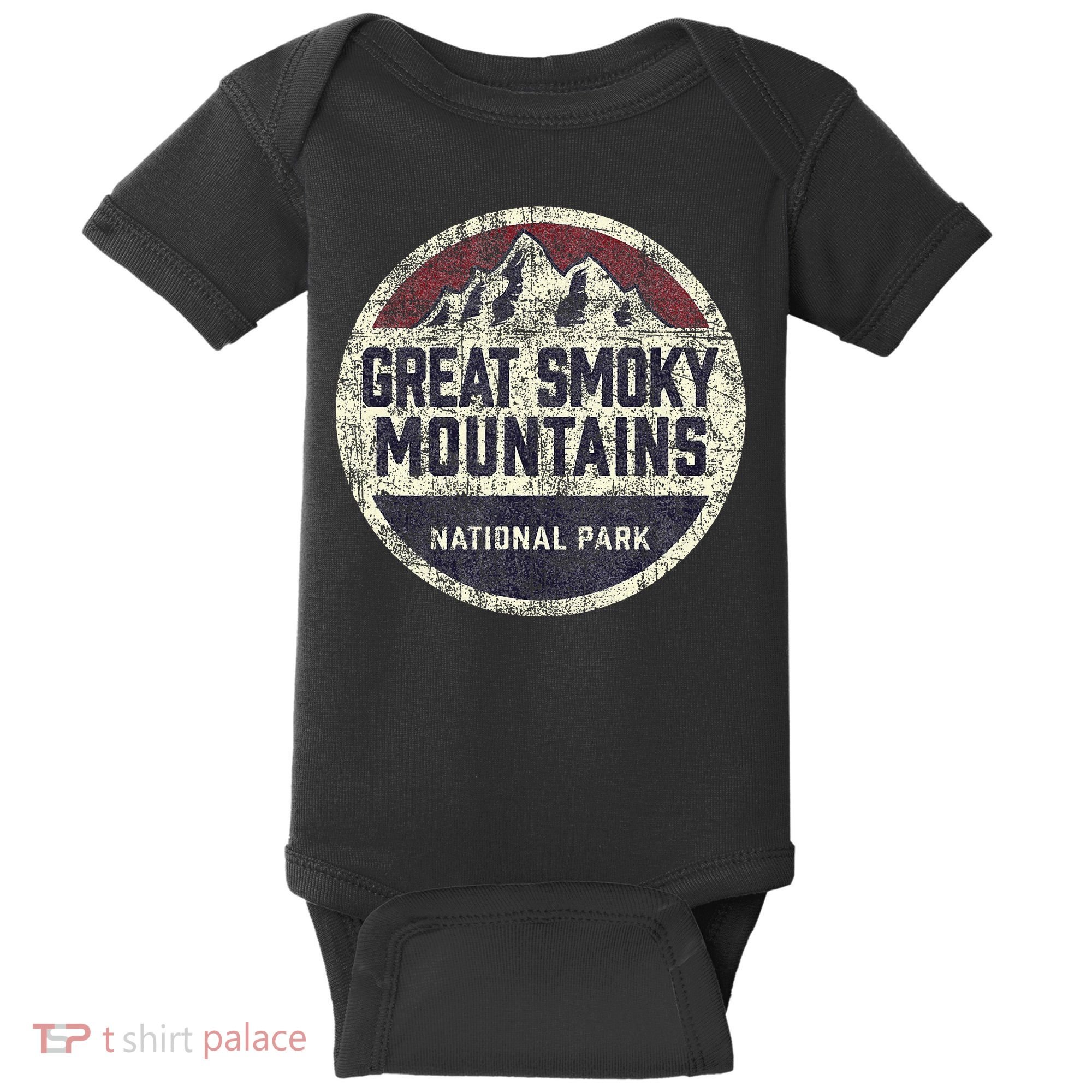 Great Smoky Mountains National Park Baby Bodysuit