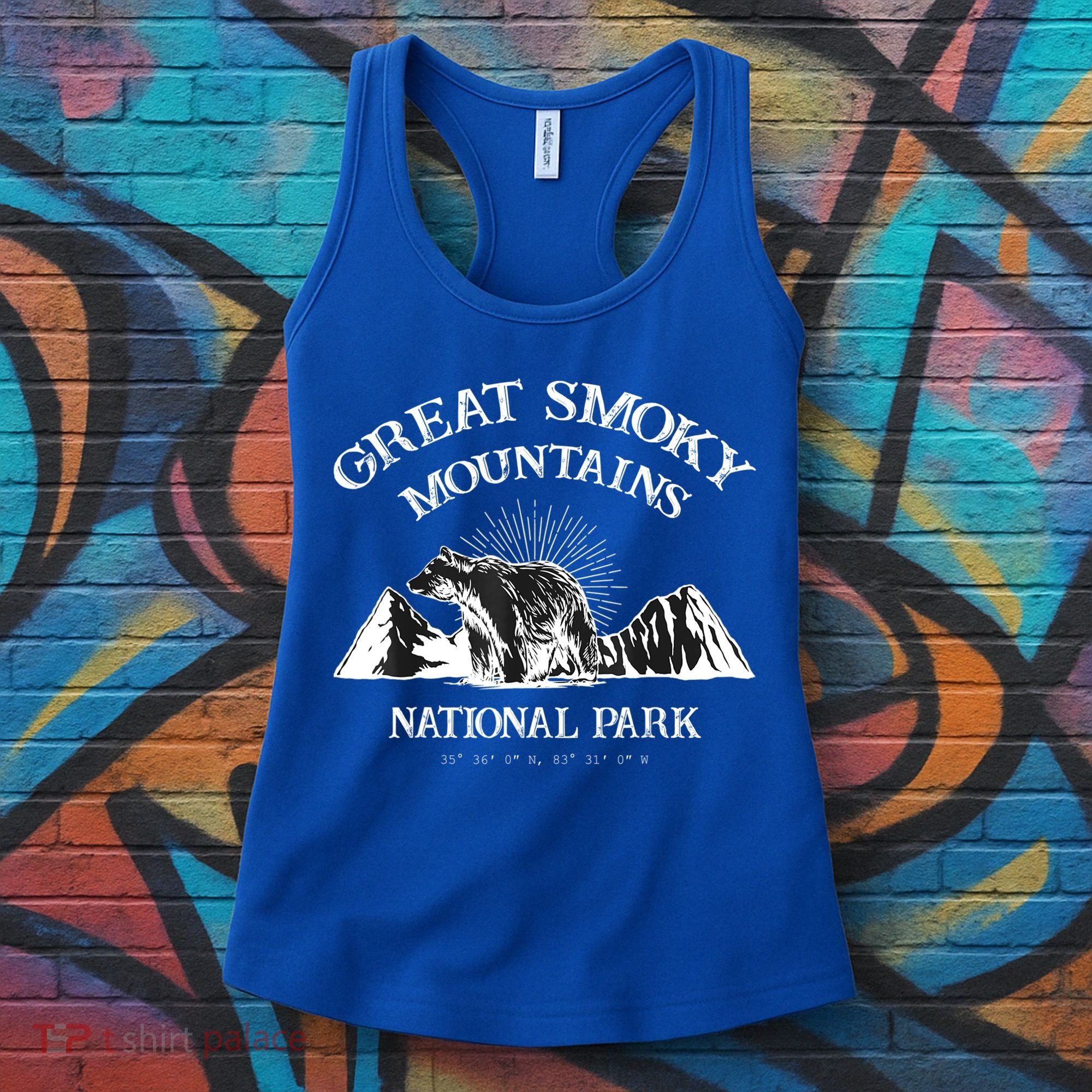 Great Smoky Mountains National Park North Carolina Tennessee Women's Tank Top