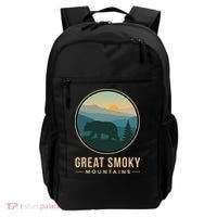 Great Smoky Mountains National Park Retro Bear Backpack thumb 0