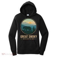 Great Smoky Mountains National Park Retro Bear Women's Hoodie thumb 0