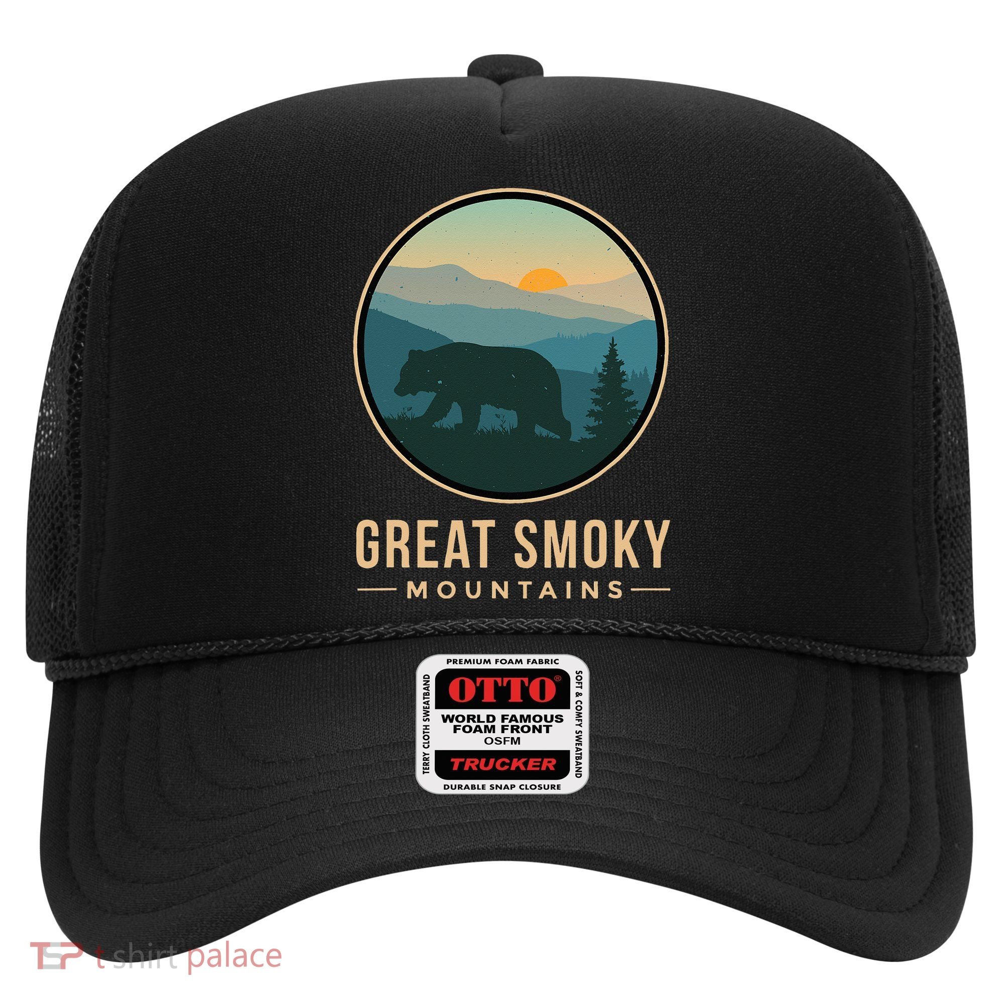 Great Smoky Mountains National Park Retro Bear Hat