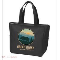 Great Smoky Mountains National Park Retro Bear Tote Bag thumb 3