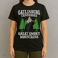 Great Smoky Mountains National Park Gatlinburg Tennessee USA T-Shirt thumb 4