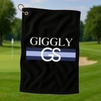 Giggly Squad Monogram Golf Towel thumb 1