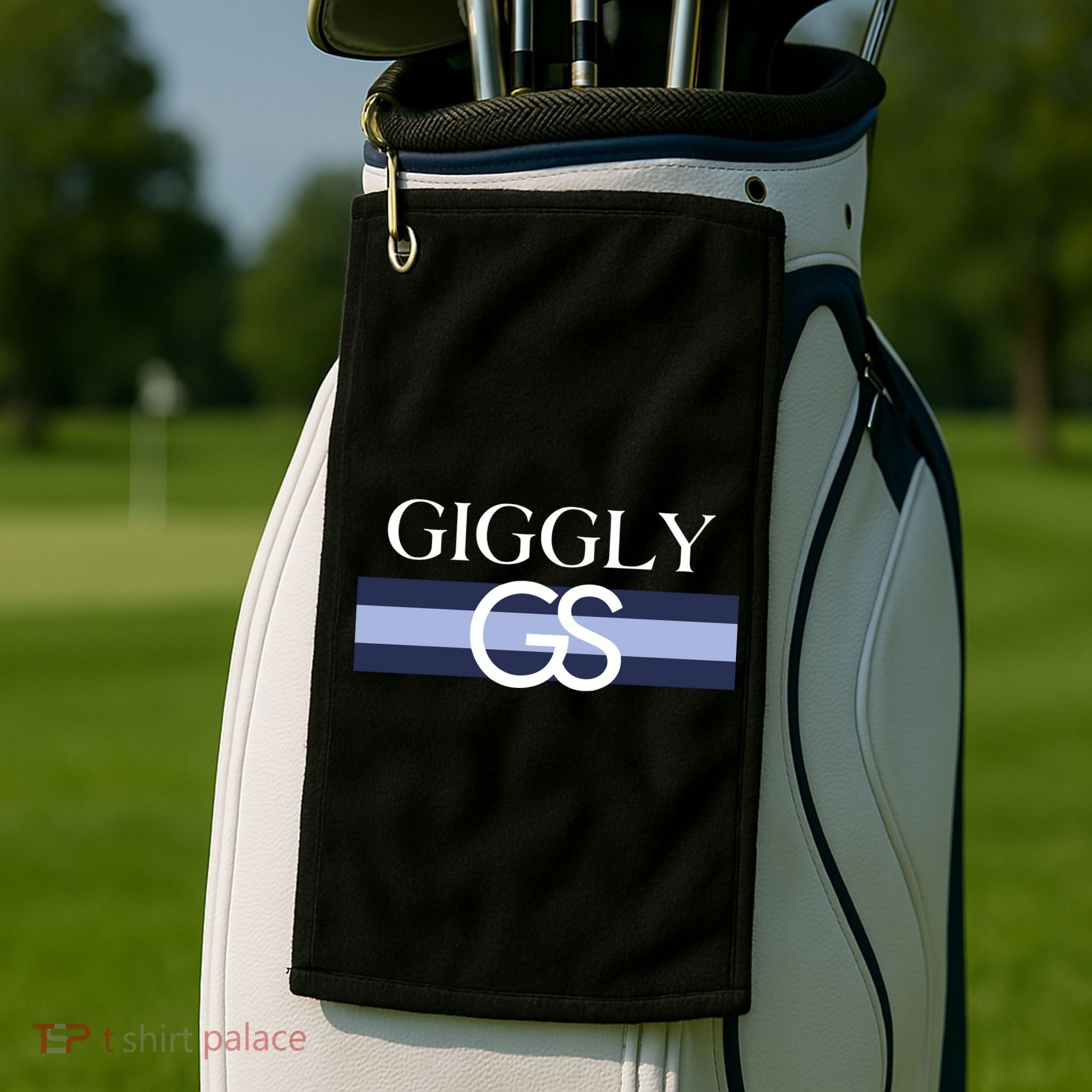 Giggly Squad Monogram Golf Towel