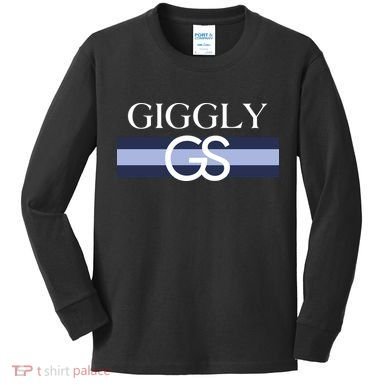 Giggly Squad Monogram Kids Long Sleeve Shirt