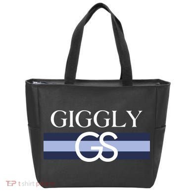 Giggly Squad Monogram Tote Bag