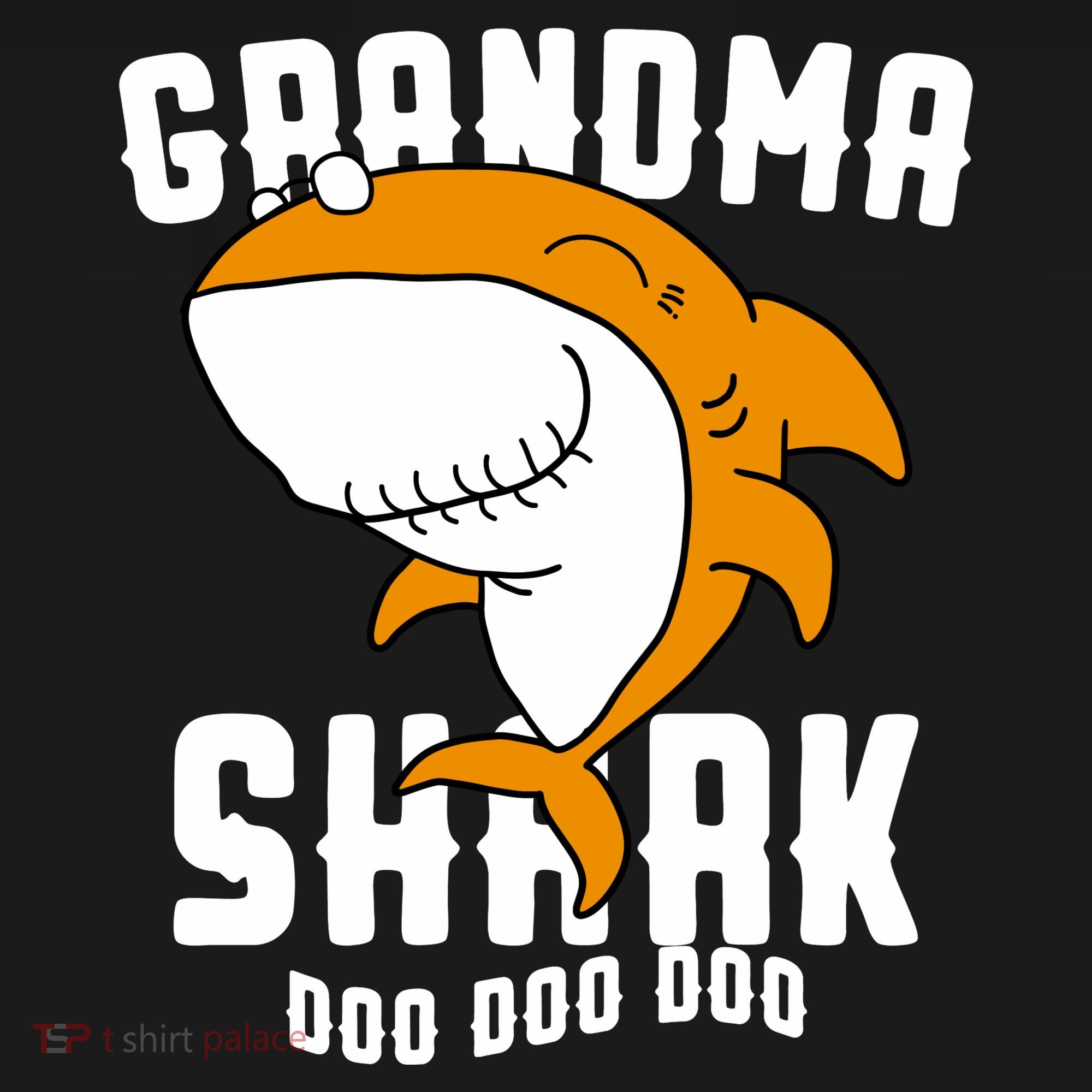 Grandma Shark Mommy Birthday Halloween Christmas Mousepad
