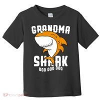Grandma Shark Mommy Birthday Halloween Christmas Toddler T-Shirt thumb 0
