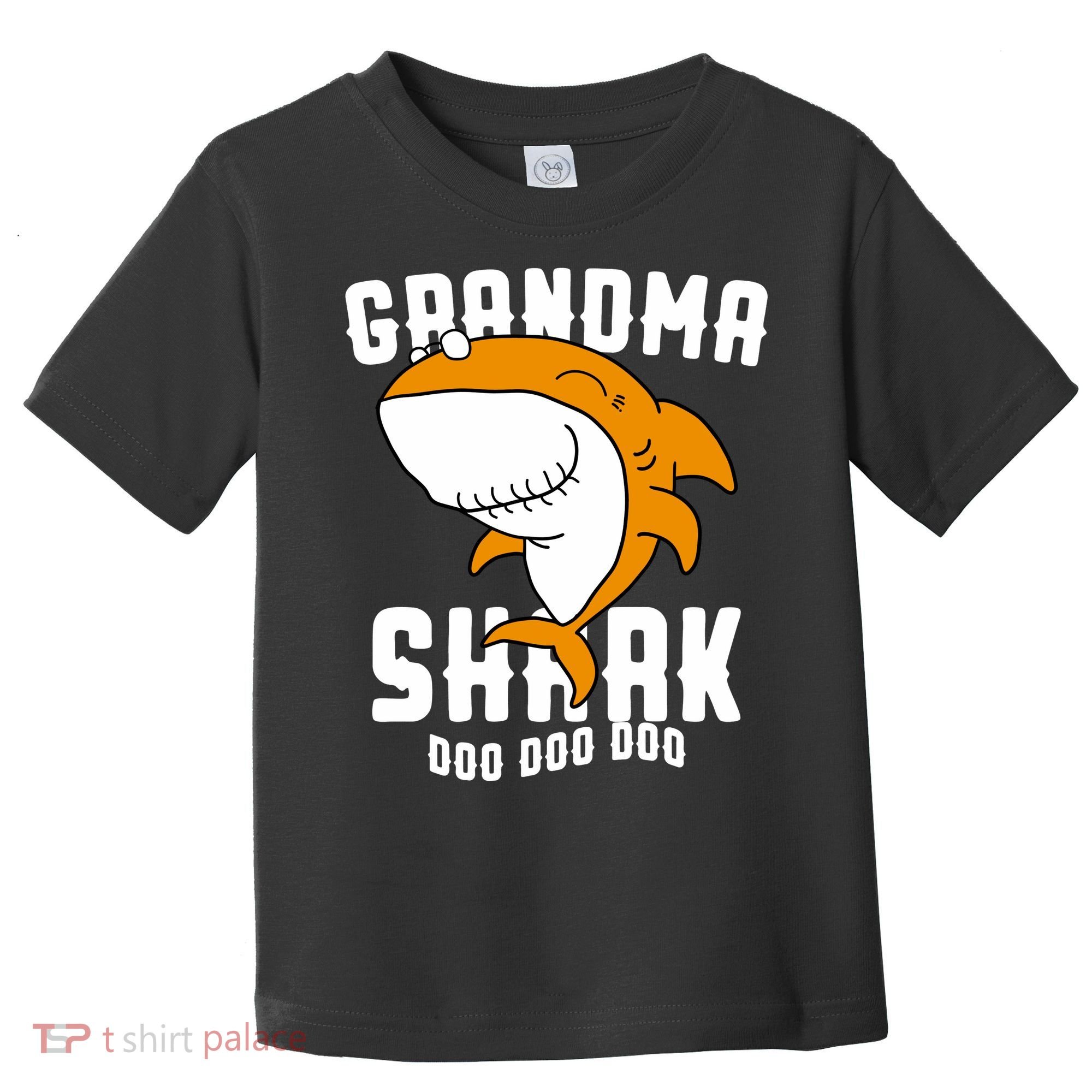 Grandma Shark Mommy Birthday Halloween Christmas Toddler T-Shirt