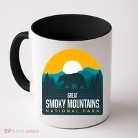 Great Smoky Mountains National Park Bear Hiking Souvenir Gift Coffee Mug thumb 0
