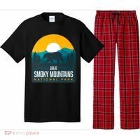 Great Smoky Mountains National Park Bear Hiking Souvenir Gift Pajama Set thumb 0