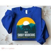 Great Smoky Mountains National Park Bear Hiking Souvenir Gift Sweatshirt thumb 2