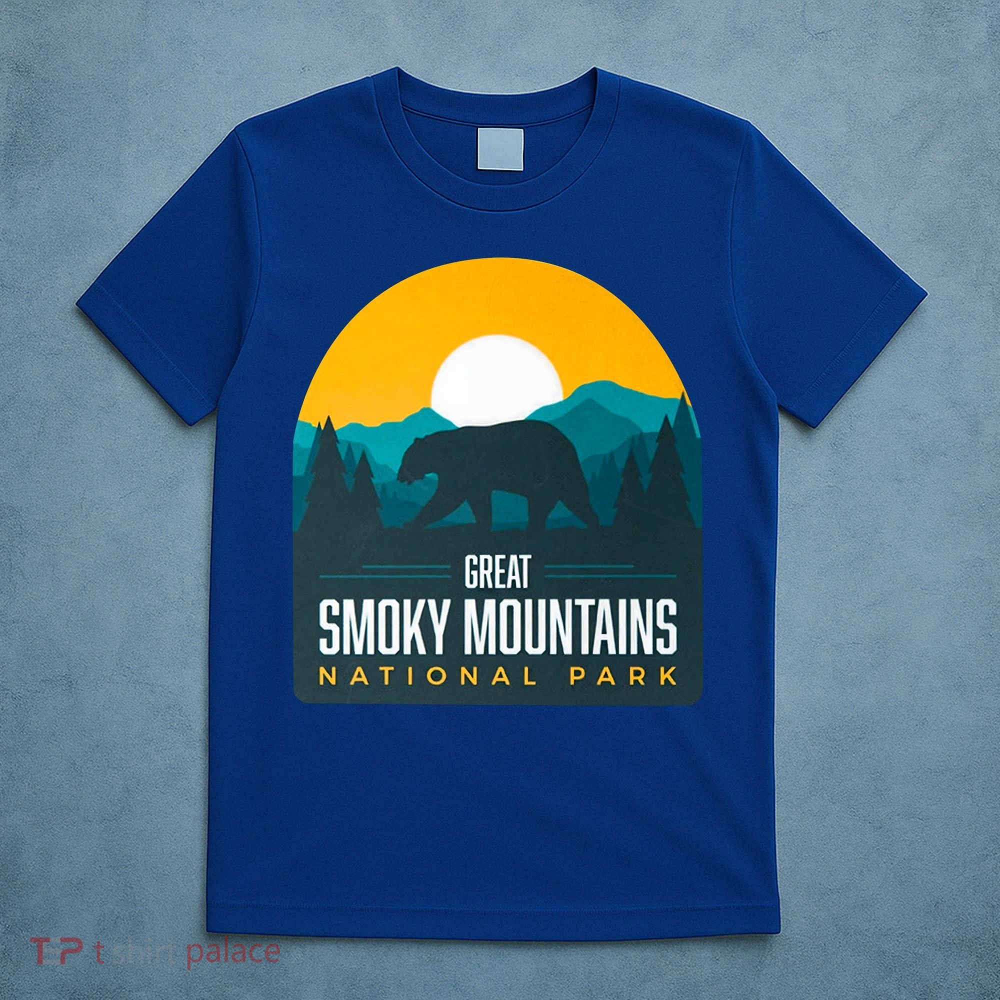 Great Smoky Mountains National Park Bear Hiking Souvenir Gift T-Shirt