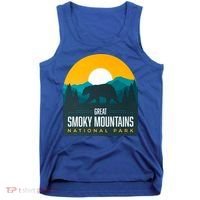 Great Smoky Mountains National Park Bear Hiking Souvenir Gift Tank Top thumb 0
