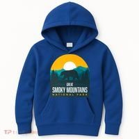 Great Smoky Mountains National Park Bear Hiking Souvenir Gift Kids Hoodie thumb 0