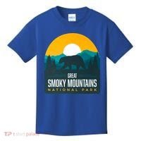 Great Smoky Mountains National Park Bear Hiking Souvenir Gift Kids T-Shirt thumb 0