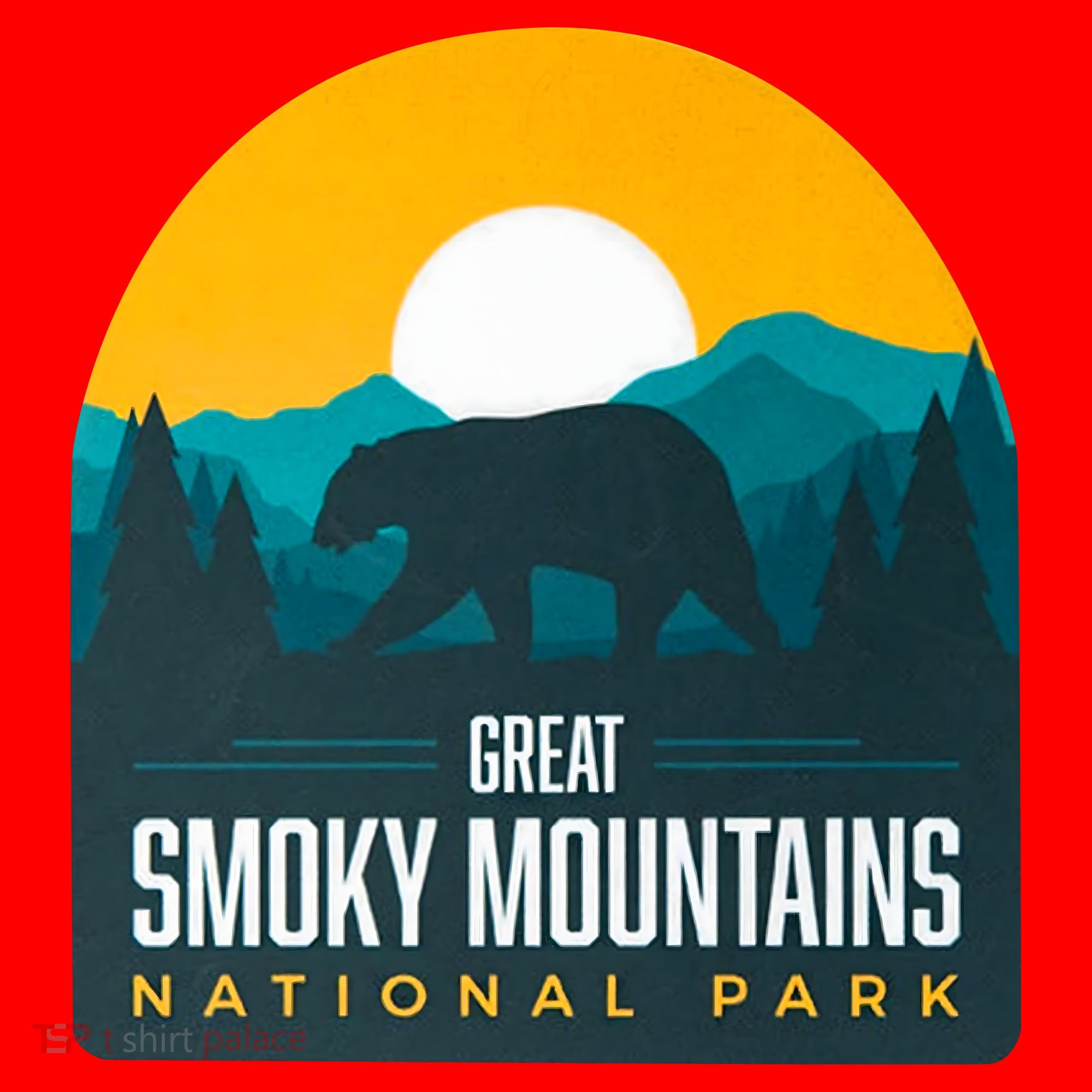 Great Smoky Mountains National Park Bear Hiking Souvenir Gift Santa Hat