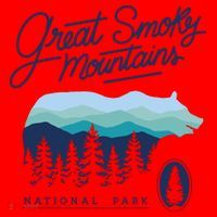 Great Smoky Mountains National Park Santa Hat thumb 1