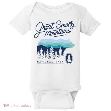 Great Smoky Mountains National Park Baby Bodysuit