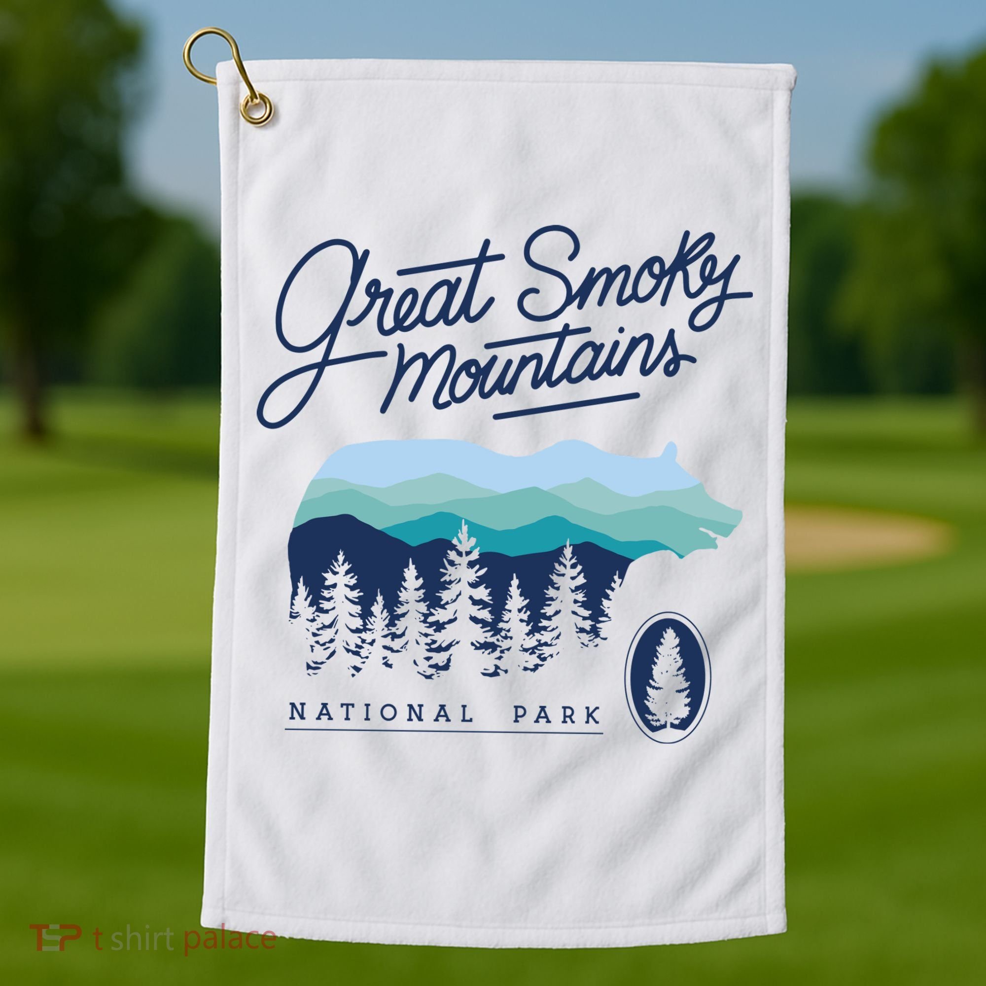 Great Smoky Mountains National Park Golf Towel