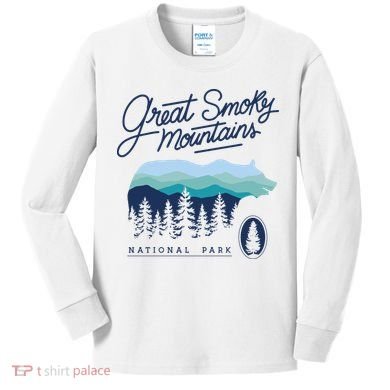 Great Smoky Mountains National Park Kids Long Sleeve Shirt