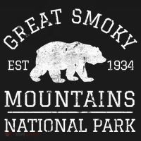 Great Smoky Mountains National Park Tennessee Bear Hiking Gift Women's Hoodie thumb 2