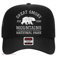 Great Smoky Mountains National Park Tennessee Bear Hiking Gift Hat thumb 0