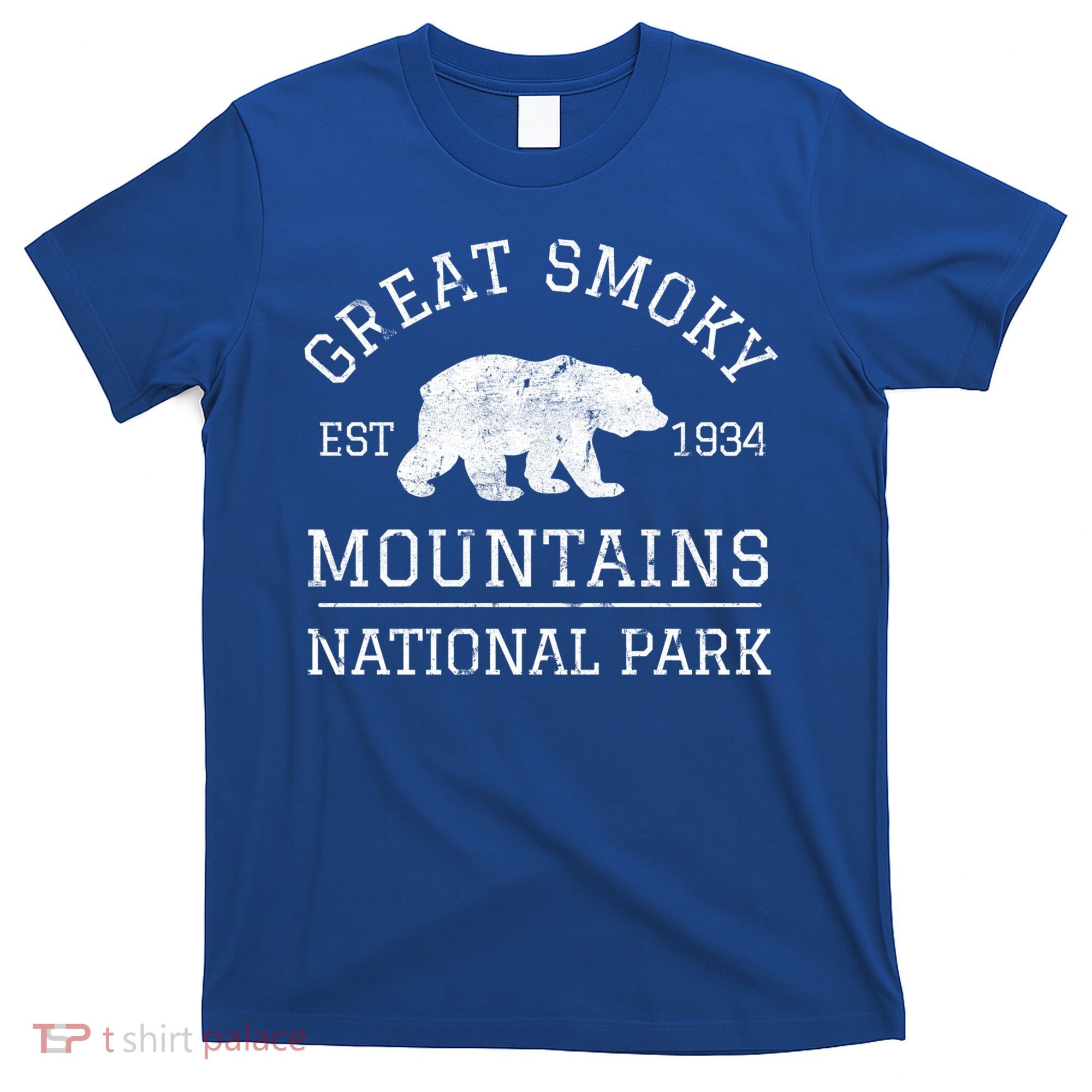 Great Smoky Mountains National Park Tennessee Bear Hiking Gift T-Shirt