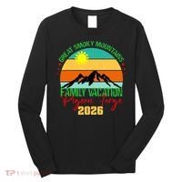Great Smokey Mountains Pigeon Forge Family Vacation 2026 Long Sleeve Shirt thumb 0