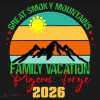 Great Smokey Mountains Pigeon Forge Family Vacation 2026 Sweatshirt thumb 3