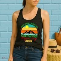 Great Smokey Mountains Pigeon Forge Family Vacation 2026 Women's Tank Top thumb 2