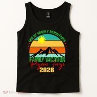 Great Smokey Mountains Pigeon Forge Family Vacation 2026 Tank Top thumb 2