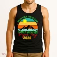 Great Smokey Mountains Pigeon Forge Family Vacation 2026 Tank Top thumb 3