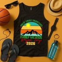 Great Smokey Mountains Pigeon Forge Family Vacation 2026 Tank Top thumb 4