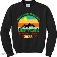 Great Smokey Mountains Pigeon Forge Family Vacation 2026 Kids Sweatshirt thumb 0