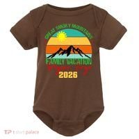 Great Smokey Mountains Pigeon Forge Family Vacation 2026 Baby Bodysuit thumb 0
