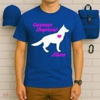 Ger Shepherd Mom Gift Ger Shepherd Dog Cute Gift T-Shirt thumb 6