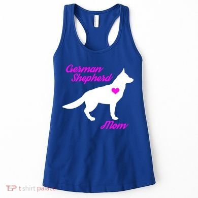 Ger Shepherd Mom Gift Ger Shepherd Dog Cute Gift Women's Tank Top